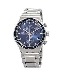 Men's Cobalt Lagoon Chronograph Stainless Steel Blue Dial Watch