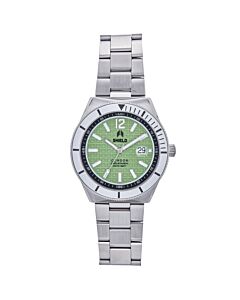 Men's Condor Stainless Steel Green Dial Watch