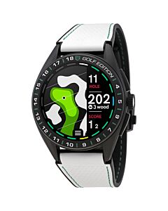 Men's Connected Golf Rubber Touchscreen Dial Watch