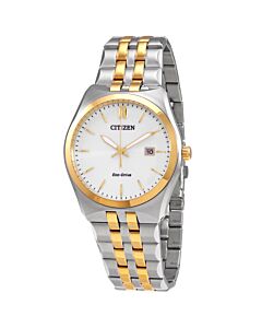 Men's Corso Stainless Steel White Dial Watch