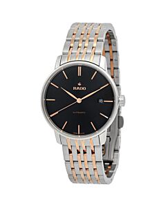 Men's Coupole Classic Automatic Stainless Steel Black Dial Watch