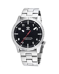Men's Cypher M1 Stainless Steel Black Dial Watch