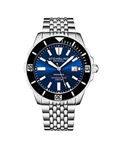 Men's Depthmaster Stainless Steel Blue Dial Watch