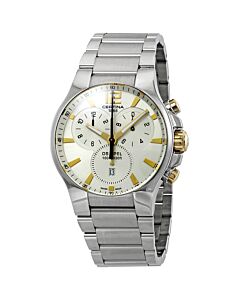 Men's DS Spel Chronograph Stainless Steel Silver-tone Dial