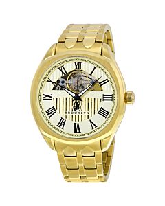 Men's Dunham Stainless Steel Two Tone Gold Goldtone Dial