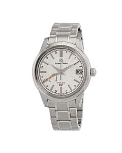 Men's Elegance Stainless Steel White Dial Watch