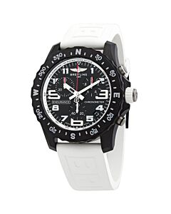 Men's Endurance Pro Chronograph Rubber Black Dial Watch