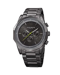 Men's Enterprise Stainless Steel Grey Dial Watch