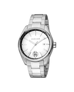 Men's Fashion Watch Stainless Steel Silver-tone Dial Watch