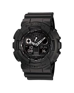 Men's G-Shock Chronograph Resin Black Dial Watch
