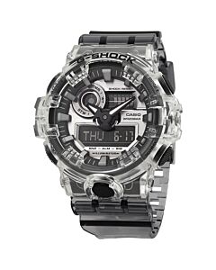 Men's G-Shock Chronograph Resin Silver Dial Watch