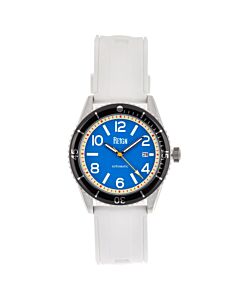 Men's Gage Rubber Blue Dial Watch