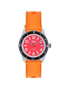 Men's Gage Rubber Red Dial Watch