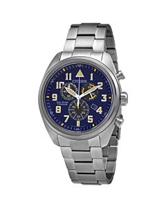 Men's Garrison Chronograph Super Titanium Blue Dial Watch