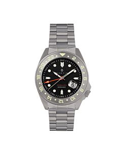 Mens-Global-Dive-Stainless-Steel-Black-Dial-Watch
