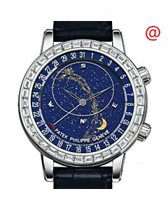 Men's Grand Complications Celestial Alligator Blue Dial Watch
