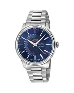Men's Guggenheim Stainless Steel Blue Dial Watch