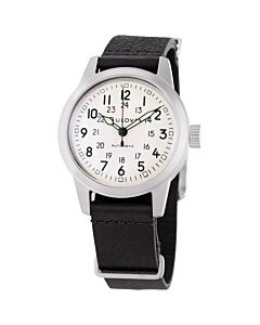 Mens-Hack-Leather-NATO-Ivory-Dial