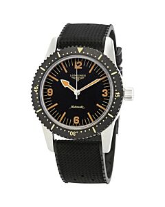 Men's Heritage Rubber Black Dial Watch
