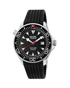 Men's Hudson Yards Rubber Black Dial Watch