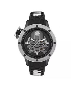 Men's Hyper Sport Silicone Black Dial Watch