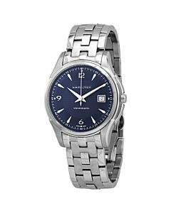 Men's Jazzmaster Viewmatic Stainless Steel Blue Dial Watch