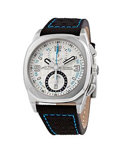 Men's JH9 Chronograph Canvas Silver Dial Watch