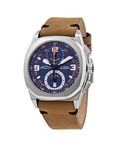 Men's JH9 Chronograph Leather Blue Dial Watch