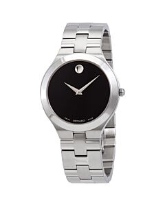 Men's Juro Stainless Steel Black Dial Watch