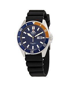 Men's Kanno Silicone Blue Dial Watch