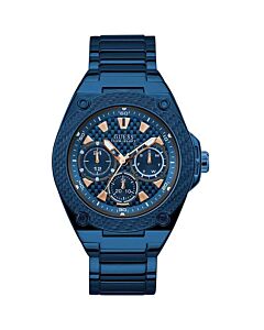 Men's Legacy Stainless Steel Blue Dial Watch