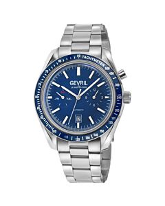 Men's Lenox Stainless Steel Blue Dial Watch