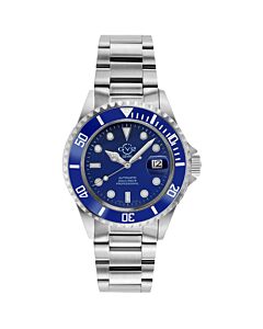Men's Liguria Stainless Steel Blue Dial Watch