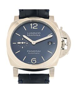 Men's Luminor (Alligator) Leather Blue Dial Watch
