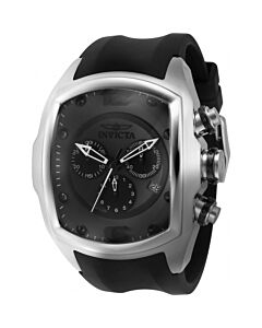 Men's Lupah Chronograph Silicone Black Dial Watch