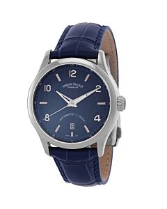 Men's M02-4 Leather Blue Dial Watch