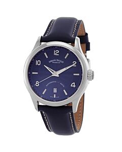 Men's M02-4 Leather Blue Dial Watch
