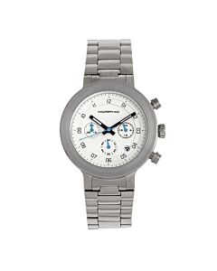 Men's M78 Series Chronograph 316L Stainless Steel White Dial Watch