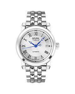 Men's Madison Stainless Steel Silver-tone Dial Watch