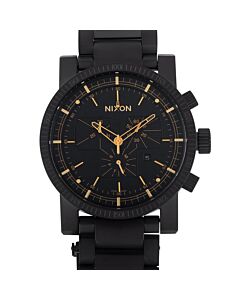 Men's Magnacon Chronograph Stainless Steel Black Dial Watch