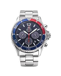 Men's Mako Chronograph Stainless Steel Blue Dial Watch
