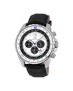 Men's Martin Chronograph Stainless Steel White Dial Watch