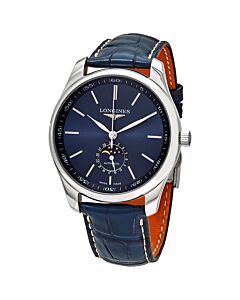 Men's Master Collection (Alligator) Leather Blue Dial Watch