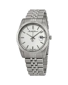 Men's Rolly III Stainless Steel Silver Dial