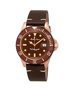 Men's Rolly Vintage Leather Brown Dial