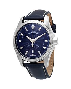 Men's MH2 Leather Blue Dial Watch