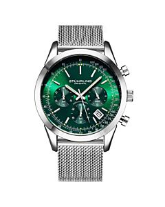 Men's Monaco Chronograph Alloy Green Dial Watch