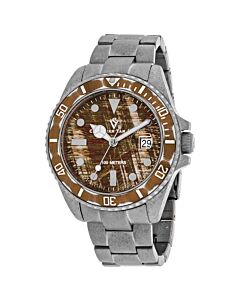 Men's Montego Vintage Stainless Steel Brown Dial Watch