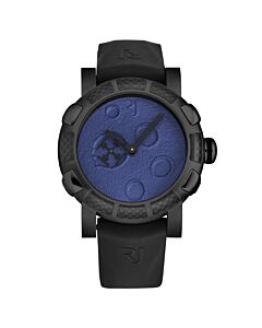 Men's Moon Dust Rubber Blue Dial Watch