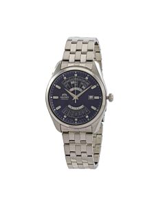 Men's Multi Year Stainless Steel Blue Dial Watch